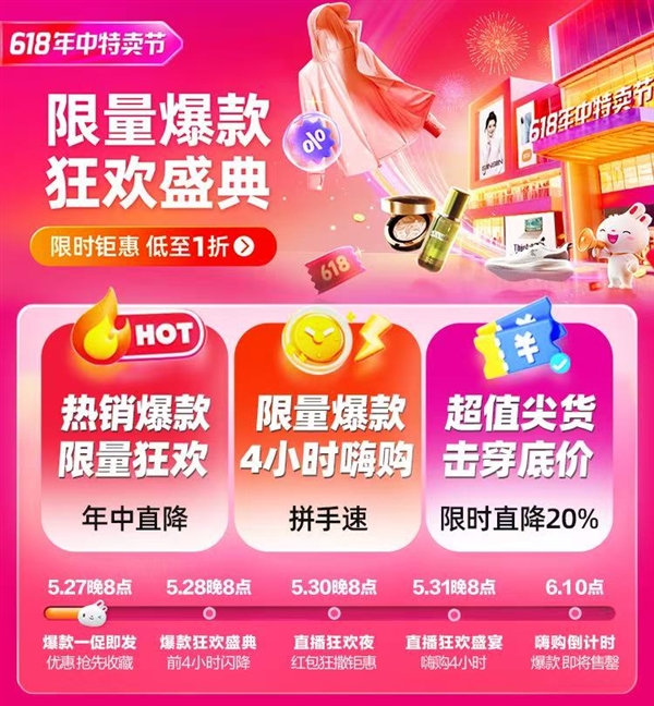 唯品会618第二波高潮今晚开启