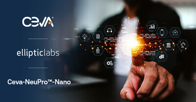 Ceva customers can now leverage Elliptic Labs’ AI Virtual Smart Sensor Platform, a full-stack AI software solution, on the NeuPro-Nano edge AI NPU - enabling precise, optimized AI models for rich, contextual user experiences at the edge.  Together with Ceva’s NeuPro Studio AI SDK, this integration is production-ready, accelerating development and deployment of intelligent sensing features across a wide range of AIoT applications.