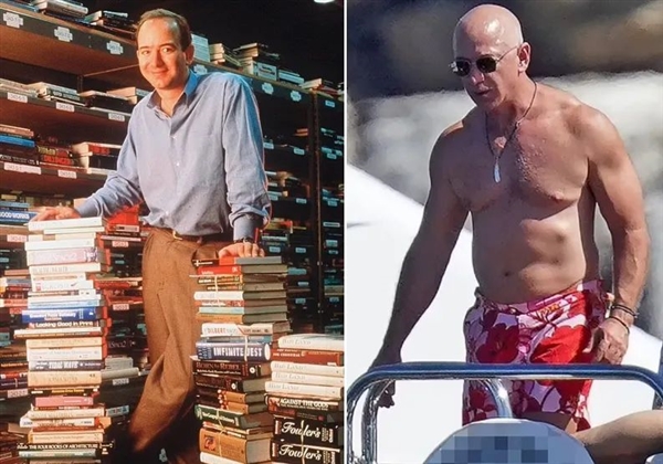 Jeff Bezos and Lauren Sanchez