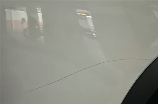 Man caught vandalizing vehicles, captured by Sentry Mode