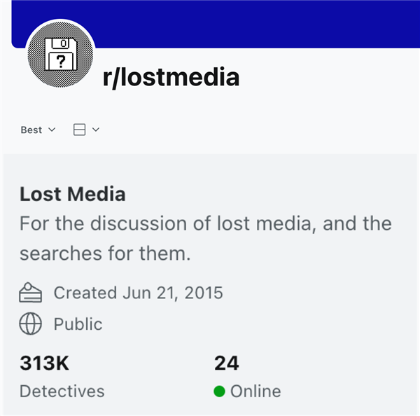 Some resources you may never find again