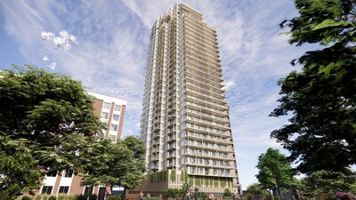 Architectural rendering of 240 Willoughby Street