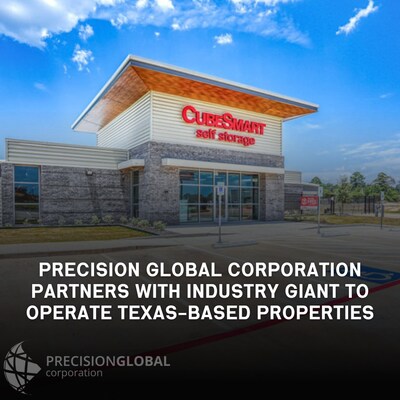 CubeSmart facility management begins at four PGC-owned storage properties across Texas.