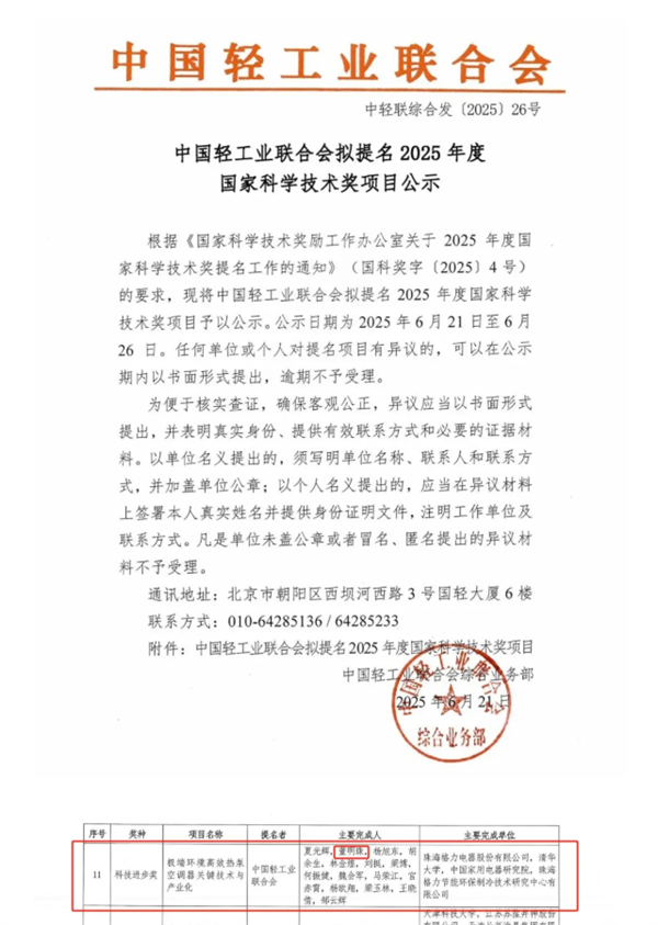 Dong Mingzhu Nominated for National Science and Technology Award, Advocates for Youthful Mindset