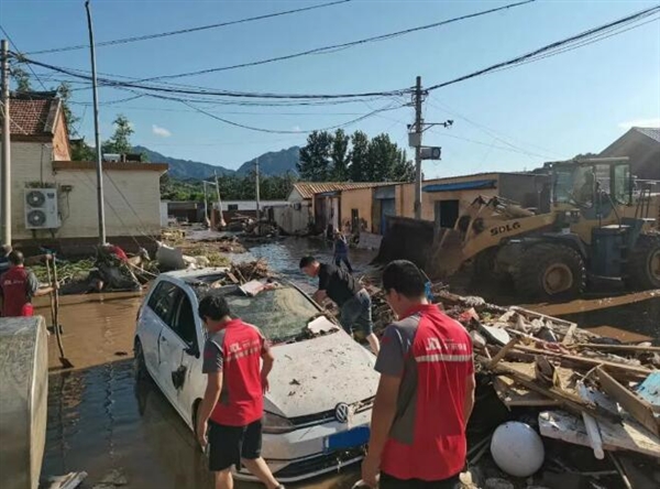 JD.com Dispatches First Aid Shipment to Flood-Stricken Miyun