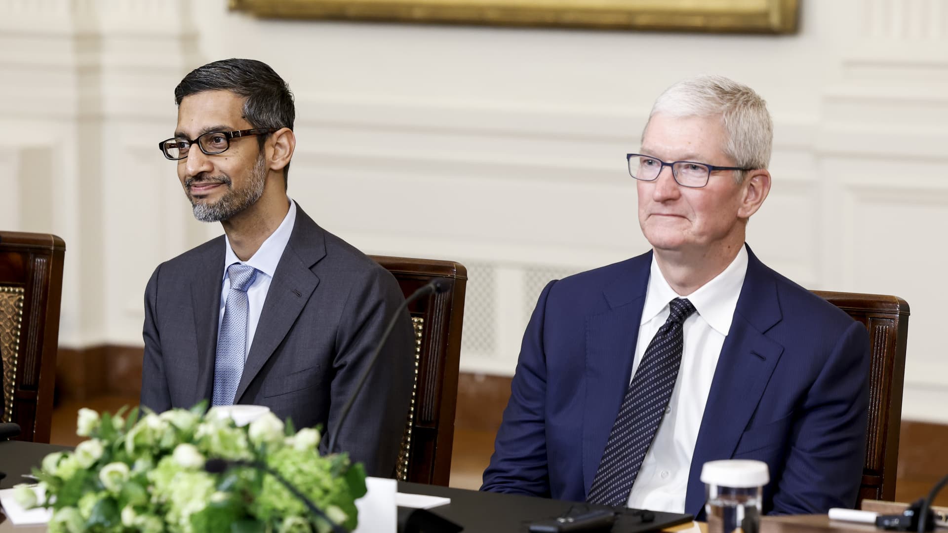Apple Shares Climb Following Google Antitrust Victory