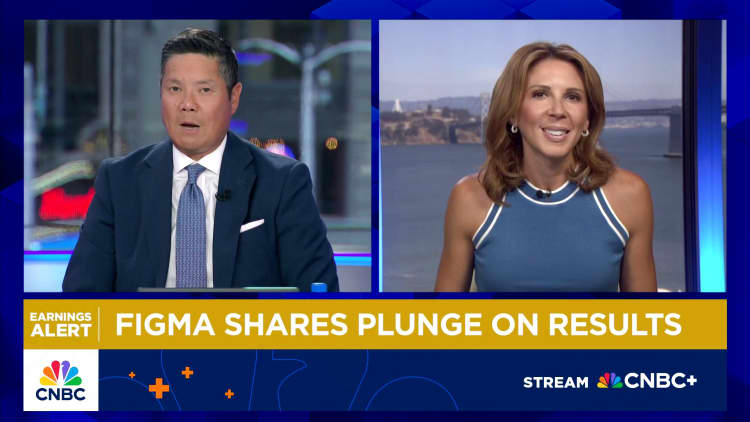 Figma shares continue to plunge on debut earnings call