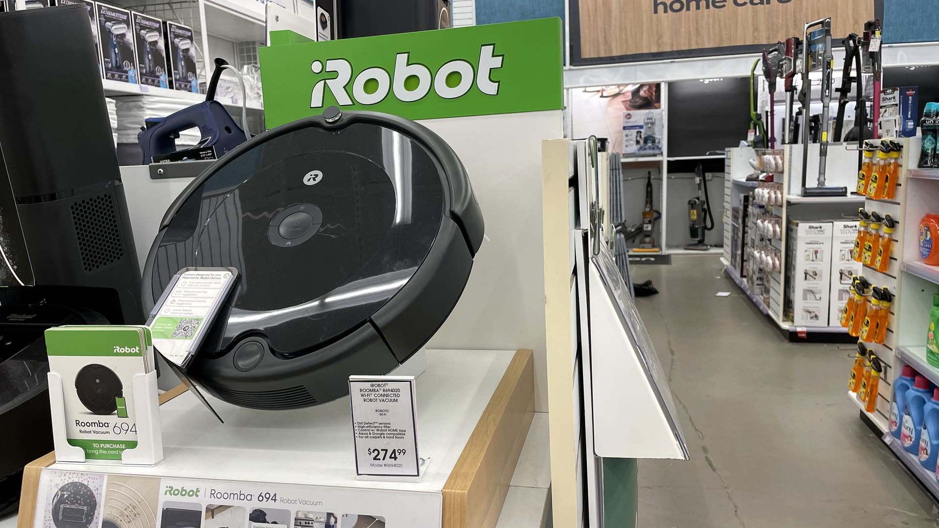 iRobot Stock Plummets 30% as Roomba Maker Signals Buyer Search Stalls