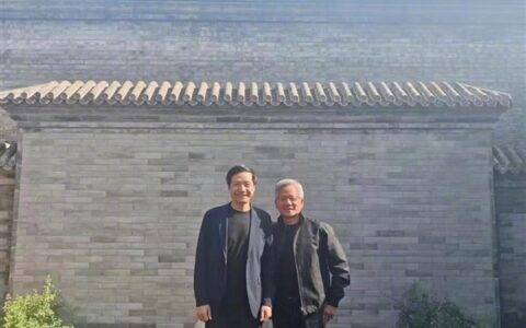 Nvidia's Jensen Huang and Xiaomi's Lei Jun Pictured Together, Smiling Side-by-Side
