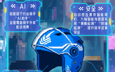 Ele.me Launches Industry-First AI Smart Helmet X3: Upgraded Collision Detection and Indoor Navigation Maps