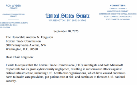 Microsoft Under Fire: Lawmakers Allege Security Lapses Threaten National Security, Demand Investigation